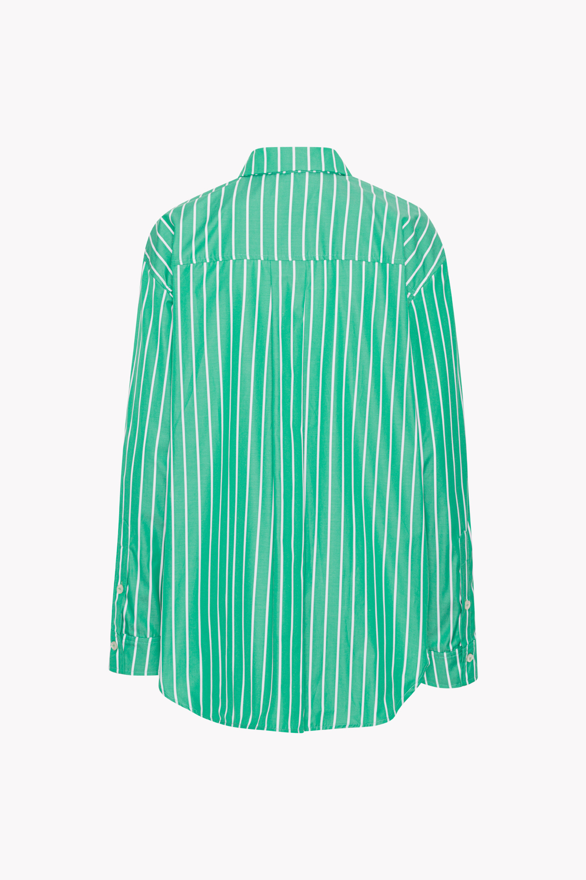 Iblamelulu Edward shirt green stripe